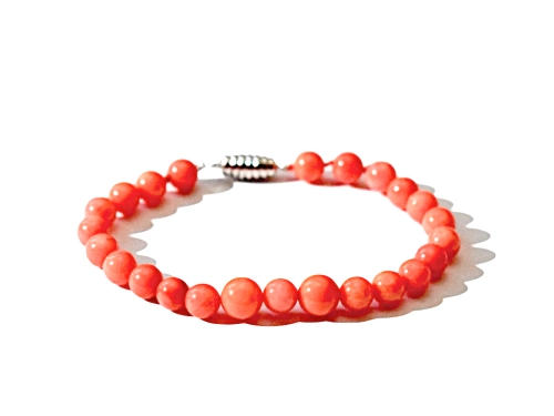 bransoletka koralowe kulki1.001-001