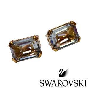 Eleganckie klipsy Swarovski Vintage