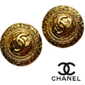 klipsy chanel złote logo.png
